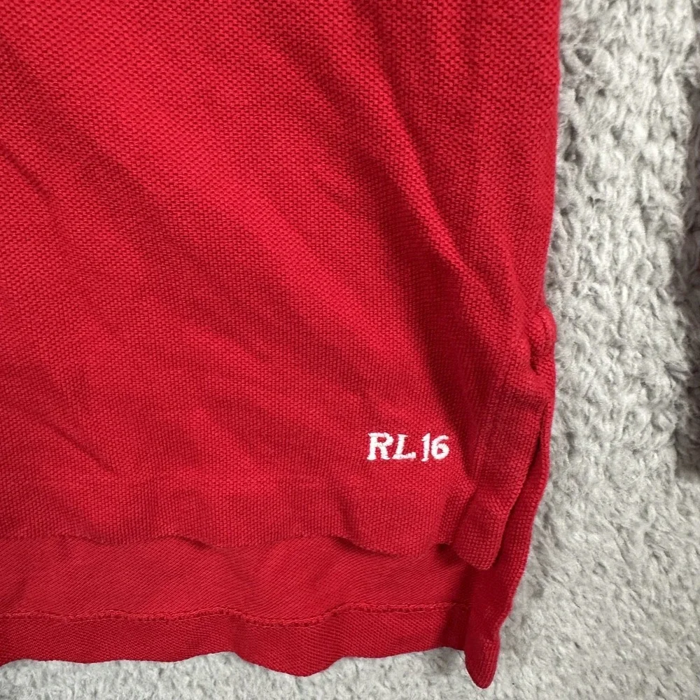 Polo Ralph Lauren Shirt Mens‎ Large Long Sleeve Pullover RL16 Pony Classic